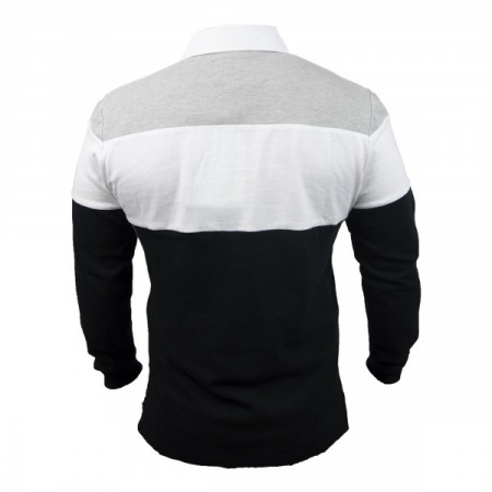 Guinness Black and White/Grey Toucan Rugby Long Sleeve Jersey