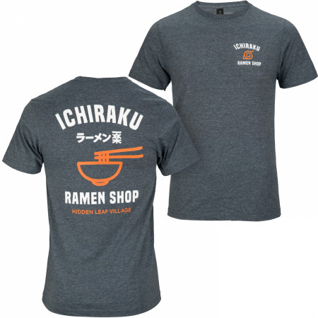 Naruto Ichiraku Ramen Shop Front/Back T-Shirt