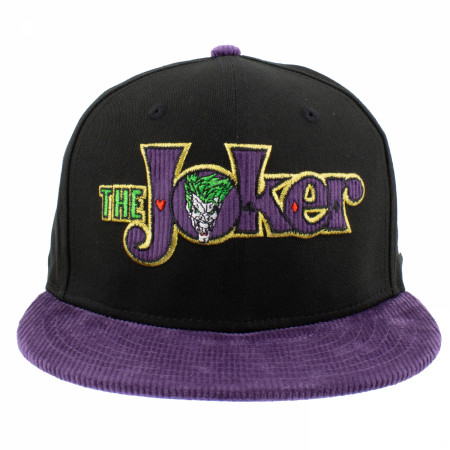 The Joker Retro Logo New Era 9Fifty Adjustable Hat