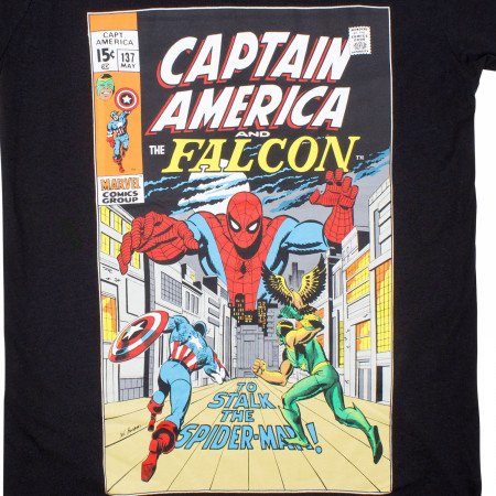 Captain America & Falcon #137 Comic Cover T-Shirt