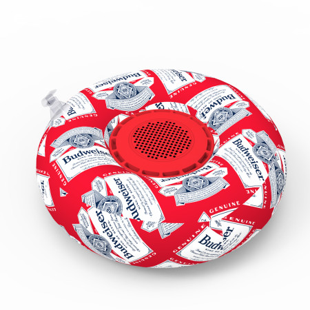 Budweiser Logo All Over Print Floating Speaker with Pump