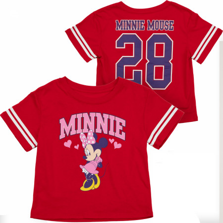 Minnie Mouse Cute Sport Pose Youth Girl's T-Shirt
