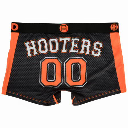 Hooters Restaurant Uniform Black Microfiber Blend PSD Boy Shorts