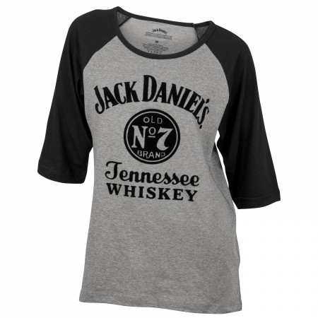 Jack Daniel's Tennessee Whiskey Women's 3/4th Sleeve Shirt