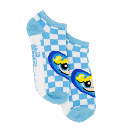 The Powerpuff Girls Checkered Women's Ankle Socks 6-Pair Pack