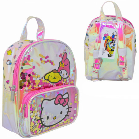 Hello Kitty and Friends Iridescent 10" Mini Backpack