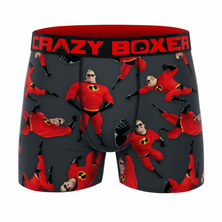 Crazy Boxer Disney & Pixar The Incredibles Mr. Incredible Print Men's Boxer Briefs