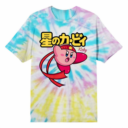 Kirby Fighter Tie-Dye T-Shirt