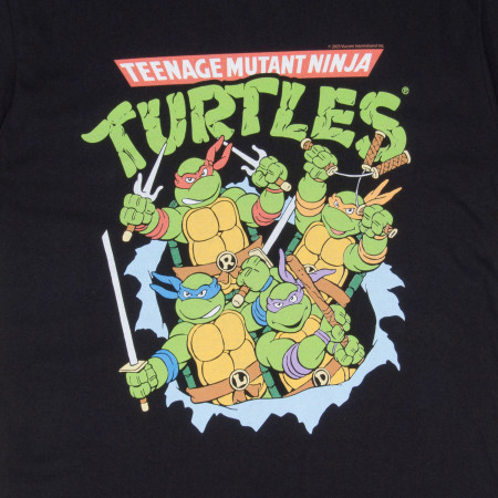 Teenage Mutant Ninja Turtles Classic Weapons Out! T-Shirt