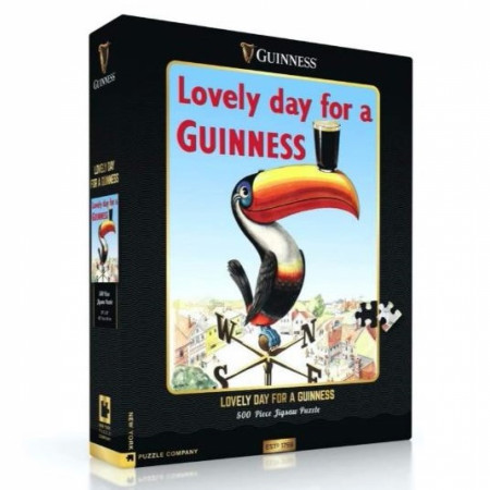 Lovely Day for Guinness Toucan 500 Piece Jigsaw Puzzle
