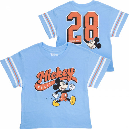 Mickey Mouse 1928 Junior's Hockey T-Shirt