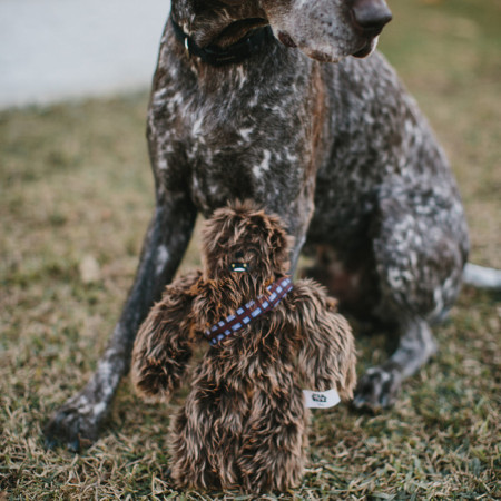 Star Wars Chewbacca Squeaker Plush Dog Toy