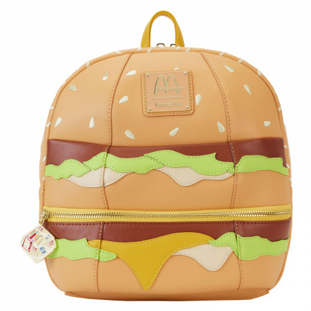 McDonald's Big Mac Mini Backpack By Loungefly