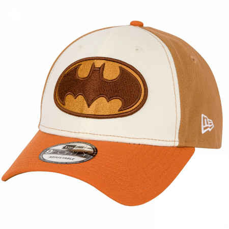 Batman Logo Bronze New Era 9Forty Adjustable Hat