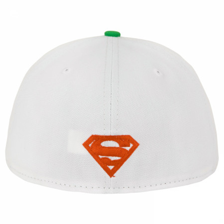 Superman Floral Brim New Era 59Fifty Fitted Hat