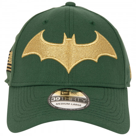 Batman Salute to Service New Era 39Thirty Fitted Hat