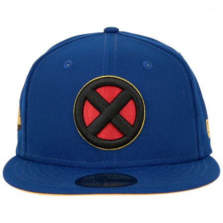 X-Men Logo Blue Colorway New Era 59Fifty Fitted Hat