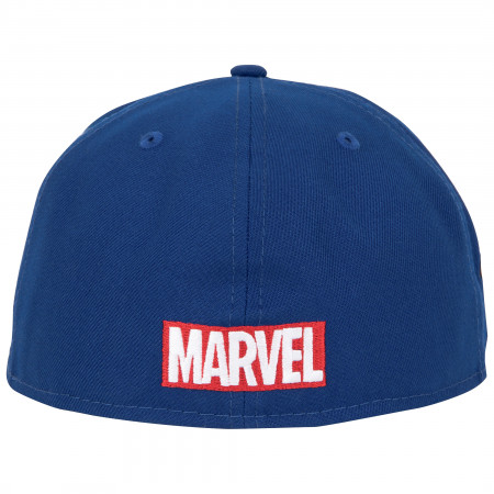 X-Men Logo Blue Colorway New Era 59Fifty Fitted Hat