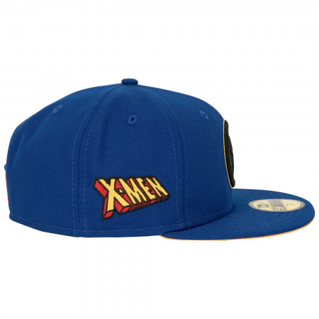 X-Men Logo Blue Colorway New Era 59Fifty Fitted Hat