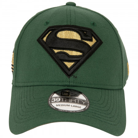 Superman Salute to Service New Era 39Thirty Fitted Hat