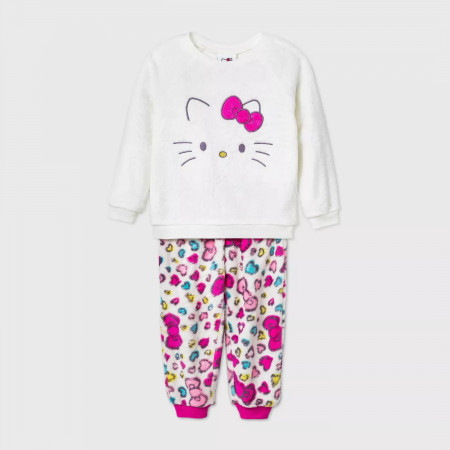 Hello Kitty Cuddle Fleece 2-Piece Pajama Set