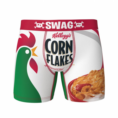 Kellogg's Corn Flakes Cereal Box Style Swag Boxer Briefs