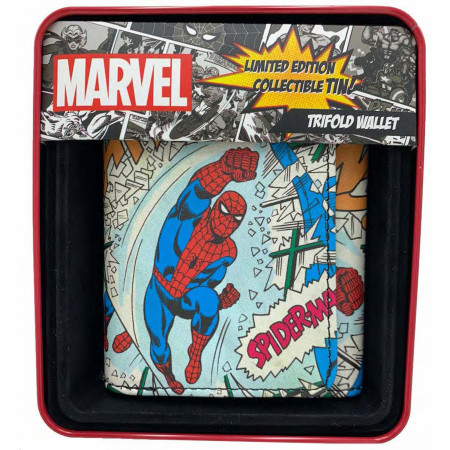 Spider-Man Classic Comic Panel Trifold Wallet