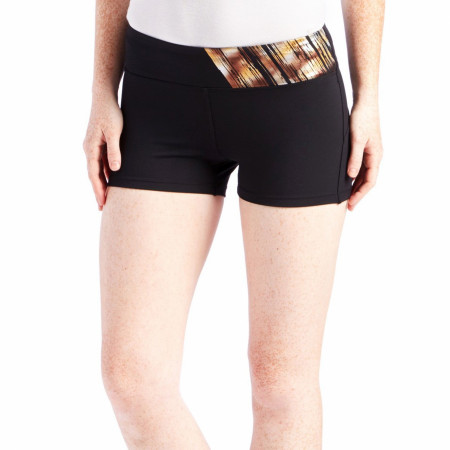 Wonder Woman Black and Gold Women's Shorts