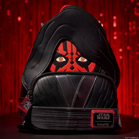 Star Wars Phantom Menace 25th Anniversary Mini Backpack By Loungefly