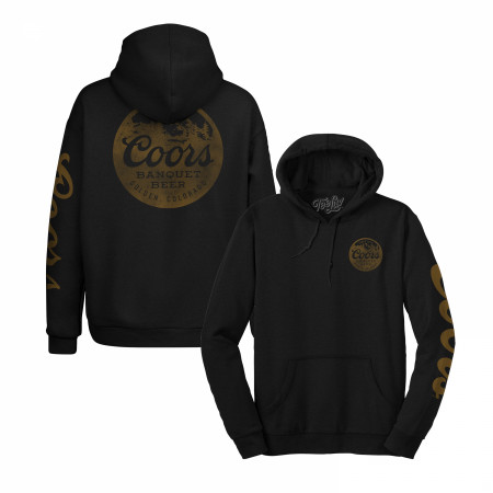 Coors Banquet Golden Colorado Front, Back and Sleeve Print Hoodie