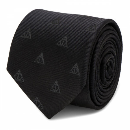 Harry Potter and the Deathly Hallows Silk Tie