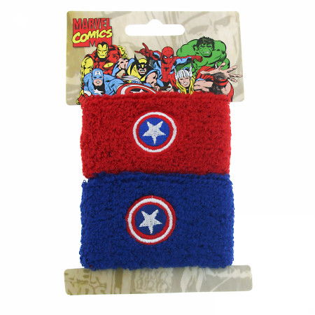Captain America Wristband 2-Pack