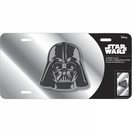 Star Wars Darth Vader License Plate Emblem