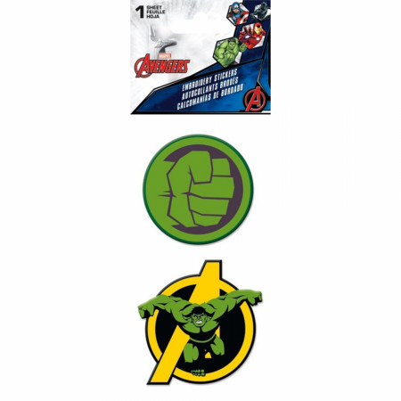 The Incredible Hulk Symbols Embroidered Stickers