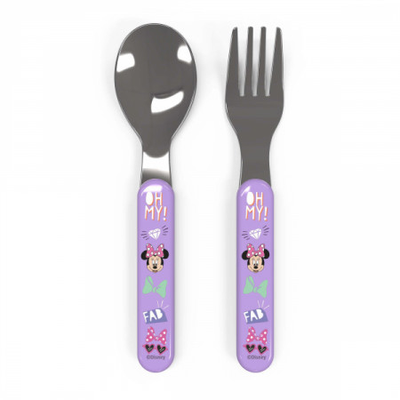 Disney Minnie Mouse 5.5" ABS Flatware Set