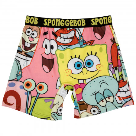 SpongeBob SquarePants The Gang's All Here Boxer Briefs