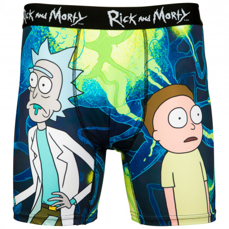 Rick and Morty Disbelief Boxer Briefs