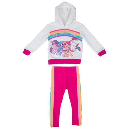 My Little Pony Rainbow Hugs Toddler 2-Piece Fleece Jacket Set