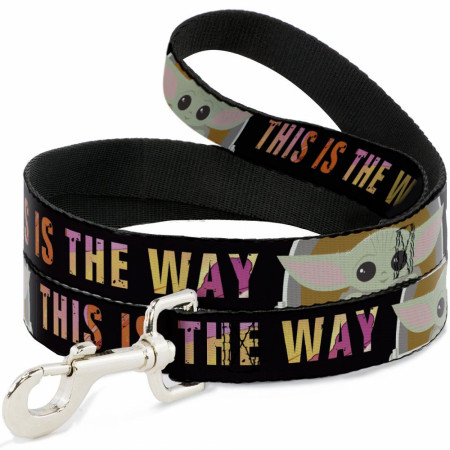Star Wars The Mandalorian The Child Pod Pose This Is The Way Dog Leash