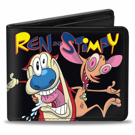 Ren and Stimpy Bi-Fold Wallet
