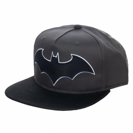 Batman Hush Symbol with Ballistic Brim Snapback Hat