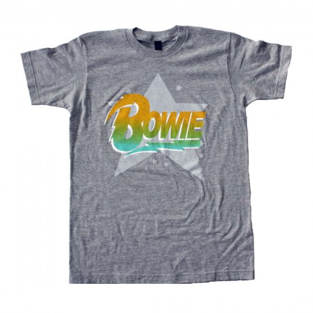 David Bowie Logo Star Soft T-Shirt