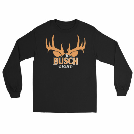 Busch Light Big Buck Antlers Long Sleeve Shirt
