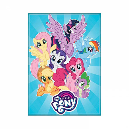 My Little Pony Group Photo Magnet