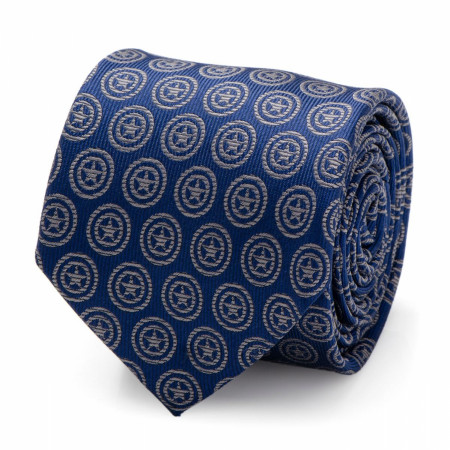 Captain America's Shield Silk Tie