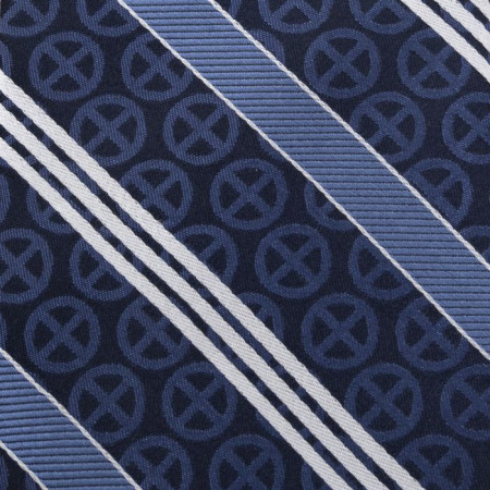 X-Men Symbol Navy Men's Silk Tie