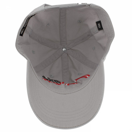 Diet Coke Embroidered Logo Grey Adjustable Hat