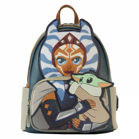 Star Wars Ahsoka and Grogu Mini Backpack By Loungefly