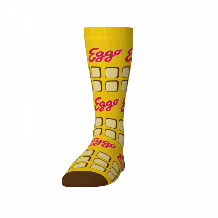 Kellogg's Eggo Waffles 2-Pack Socks in Box Packaging