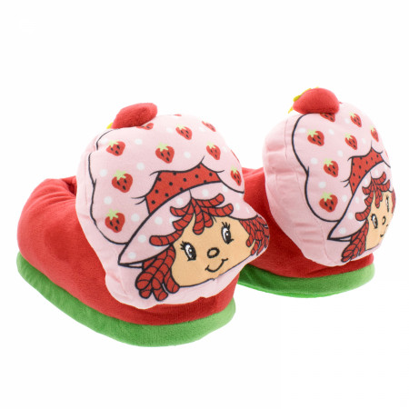 Strawberry Shortcake 3D Plush Women's Slippers